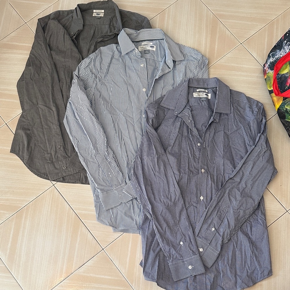 Old Navy Checkered Button-Up Shirt